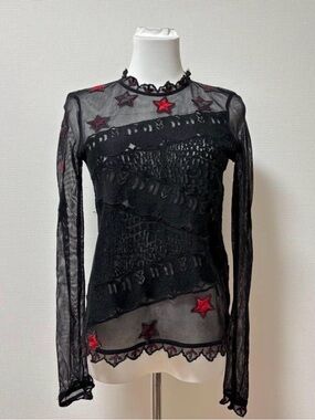 Vintage Zadig & Voltaire mesh top